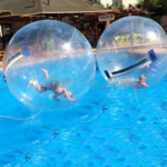 Water Walking Ball 1 5-3m Pvc Inflatable Wear-resistant Toys Dance With Zipper For Swimming Pool