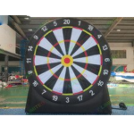To Door Inflatable Kids Darts Sport Carnival Games Giant Foot Soccer Football Dart Board