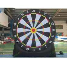 To Door Inflatable Kids Darts Sport Carnival Games Giant Foot Soccer Football Dart Board