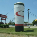 Mz 6meter High Giant Inflatable Beer Cup For Outdoor Advertising