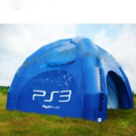 Winter Air Shelter Inflatable Spider Tent For Events Outdoor Camping Play Station With Full Cover
