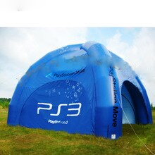 Winter Air Shelter Inflatable Spider Tent For Events Outdoor Camping Play Station With Full Cover