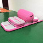 A Set 4 Air Track & 1 Pump Inflatable Water Trampoline Airtrack Gymnastics Mat For