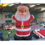 Giant 6m 20ft Tall Outdoor Christmas Inflatables Santa Claus Old Man For