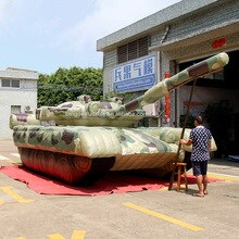 Postage 8 8x3 5x2 5mh Inflatable Decoy Tank Air Blow Customized Military Fighter Toy Decoration