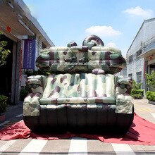 Exquisite Crafts 3x6 5x3 6mh Inflatable Radar Tank Model Custom Made Military Decoration For Displaying