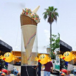 Mz Outdoor Advertising Promotion Model Of Inflatable Ice Cream