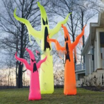Mzqm Giant Inflatable Ghosts Halloween Pumpkin Decoration