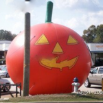 20' Pumpkin Advertising Inflatable-affordable Moonwalk Giant Halloween Inflatable