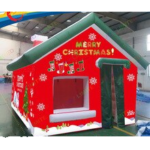 Design Christmas Grotto Inflatable Santa Claus Outdoor Xmas To Door