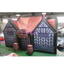 To Door 8x5m Or 10x5m Commercial Outdoor Portable Inflatable Bar Tent Oxford Cloth Pub Irish