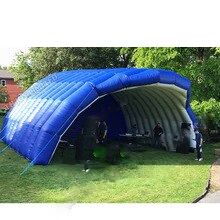 Door Giant Inflatable Stage Tent For Event Outdoor Lawn Dome Tents