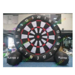 3m-5mh Door Giant Inflatable Golf Dart Game For Soccer Board Carnival