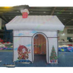 Design 3x3m Outdoor Christmas Decorations Inflatable House Santa Claus Tent Grotto