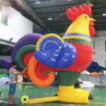 4mh Giant Inflatable Cook Air Balloon For Outdoor Advertising Chicken Models