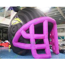 5x4x4mh Door Inflatable Helmet Tent For Custom Made Dome Lawn Event Tents