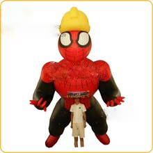 Giant Inflatable Spiderman Huge White Man Replica Without Led Lights For And