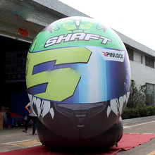 3x3 4x3 5mh Inflatable Helmet For Car Shop Advertising Decoration Bicycle Toy