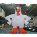 5m 17ft Giant Customized Advertising Inflatable Rooster Chicken Cock For Mascot