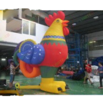 6mh Design Giant Inflatable Rooster For Outdoor Advertising Chicken Animal