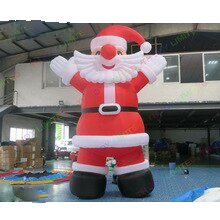 4m 6m 8m Giant Outdoor X-mas Decoration Inflatable Father Old Man Santa Claus