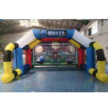 To Door Portable Outdoor Giant Soccer Kick Target Game Inflatable Football Gate Goal For Kids