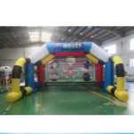 5x5m Carnival Game Inflatable Football Goal For Soccer Shooting Gate