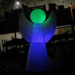 Personalized 10 Feet Lighting Inflatable Angel 3m Tall Christmas Toys