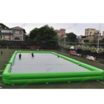 Design Safe Inflatable Jumper Jumping Mats Kids Pad Bouncer Trampoline