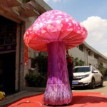 3mh Inflatable Lighting Led Mushroom Repilca Decoration Toy