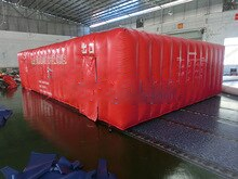 Air Rescue Equipment Simulated Smoke Fire Inflatable Tent