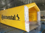 Yellow Inflatable Garage Tent Waterproof Family