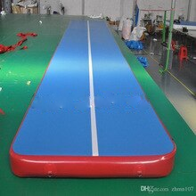 Pump 7x1x0 2m Inflatable Tumble Track Trampoline Air Gymnastics Gym Mat