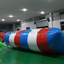 8x3m Inflatable Water Blob Toys Air Jumping Bag Ejection Trampoline