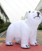Personalized 3x2 3 Meters Big Inflatable Christmas Bear Polar Decoration Toys