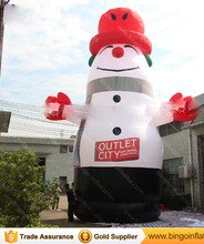 10m High Outdoor Inflatable Snowman 33 Feet Tall Giant - Toys