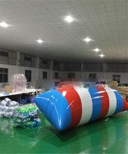 6x2m Inflatable Water Blob Jumping Bag Jump Pillow Trampoline For With Pump