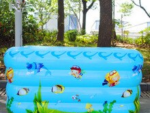 Children Inflatable Paddling Pools Cartoon Rectangle Tropical Fish Swimming Pool Baby Sea Ball G2031