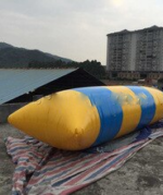 5x2m Inflatable Water Blob Jump Pillow Ejection Bag Jumping Trampoline A Pump