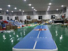 Door To 10x2x0 2m Gymnastics Inflatable Air Track Tumbling Mat Gym Airtrack Come With A Pump Print Logo