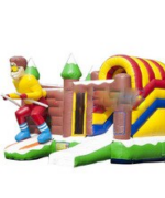 Jumper Combo Kids Indoor Or Outdoor Inflatable Slide Trampoline