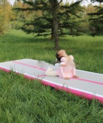 3m Inflatable Gymnastic Mat Taekwondo Flip Household Air Track Floor Trampoline Yoga Multifunctional Sports