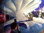 2 5m High Inflatable Seashell Giant Clam Shell - Toy