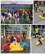 Kindergarten Outdoor Playing Toys Inflatable Stick Balloon Parent-child Sense Training Sport Toy For Children Cheering Bar