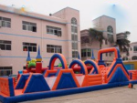 Pvc Obstacle Course Inflatable Giant Bounce House