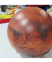 1m Dia Pvc Air Sealed Inflatable Mars Balloon Sphere With Led Light The Planet Model Space Education Props Hang