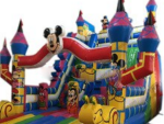 Pro Products Naughty Inflatable Jumping Trampoline Slide Castle Combo Playground Equipments