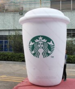 Pvc Air Sealed 10 Feet Giant Inflatable Cup Airtight Coffee Balloon Floating In The Sky- Toys