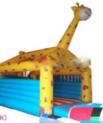 Giraffe Bouncer Moonwalk Children's Fun City Jump House Inflatable Playland