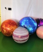 Inflatable Earth Large World Globes For Inflatables Globe Planet Galaxy Teaching Model Balloons